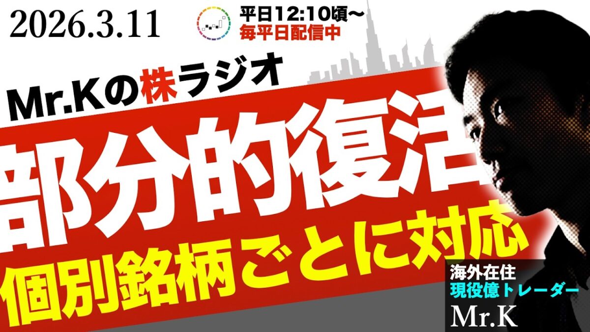 【新時代突入】暴落からの「部分的復活」をどう読み解く？今こそ、AI時代に勝つための「先導株投資」と「資金管理」の極意